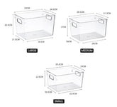 Transparent Storage Bins Set of 3 | The Nest Attachment Parenting Hub